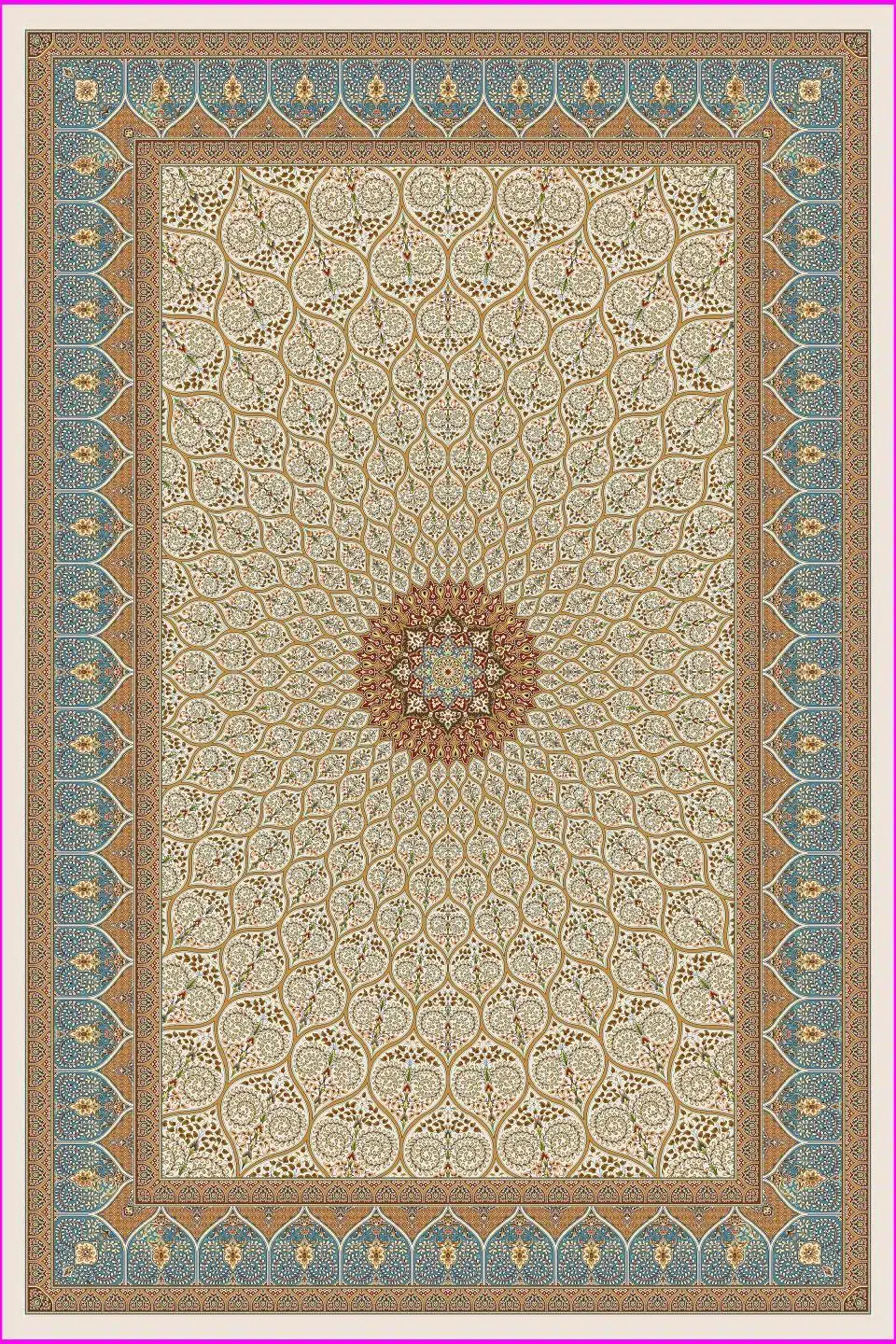 2063_q216_6_1200-copy.jpg Machine Carpet – Kashmir collection – 2063 - Image 1