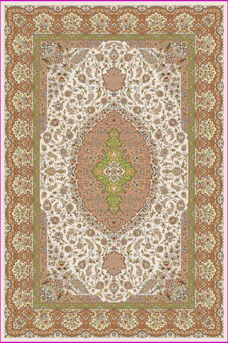 2073_q21i_6_1200-copy.jpg Machine Carpet – Kashmir collection – 2073 - Image 1