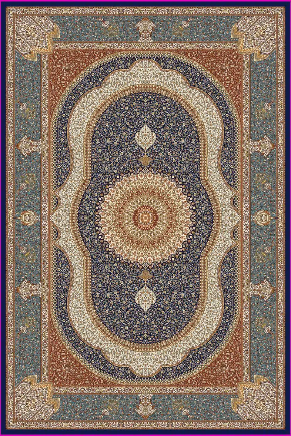 2114_q296_6_1200-copy.jpg Machine Carpet – Kashmir collection – 2114 - Image 1