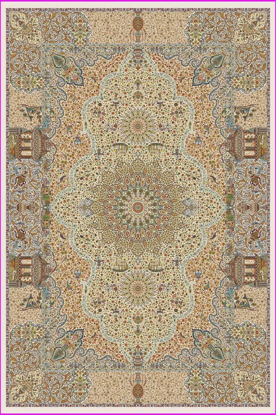 2127_q211_6_1200-copy.jpg Machine Carpet – Kashmir collection – 2127 - Image 1