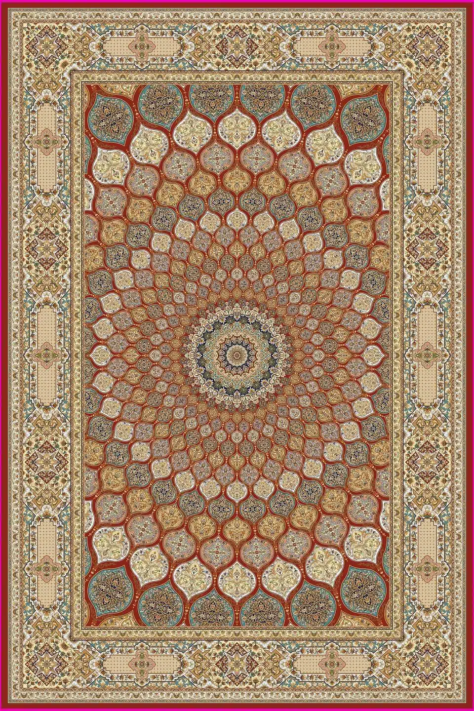 2204_q251_6_1200-copy.jpg Machine Carpet – Kashmir collection – 2204 - Image 1