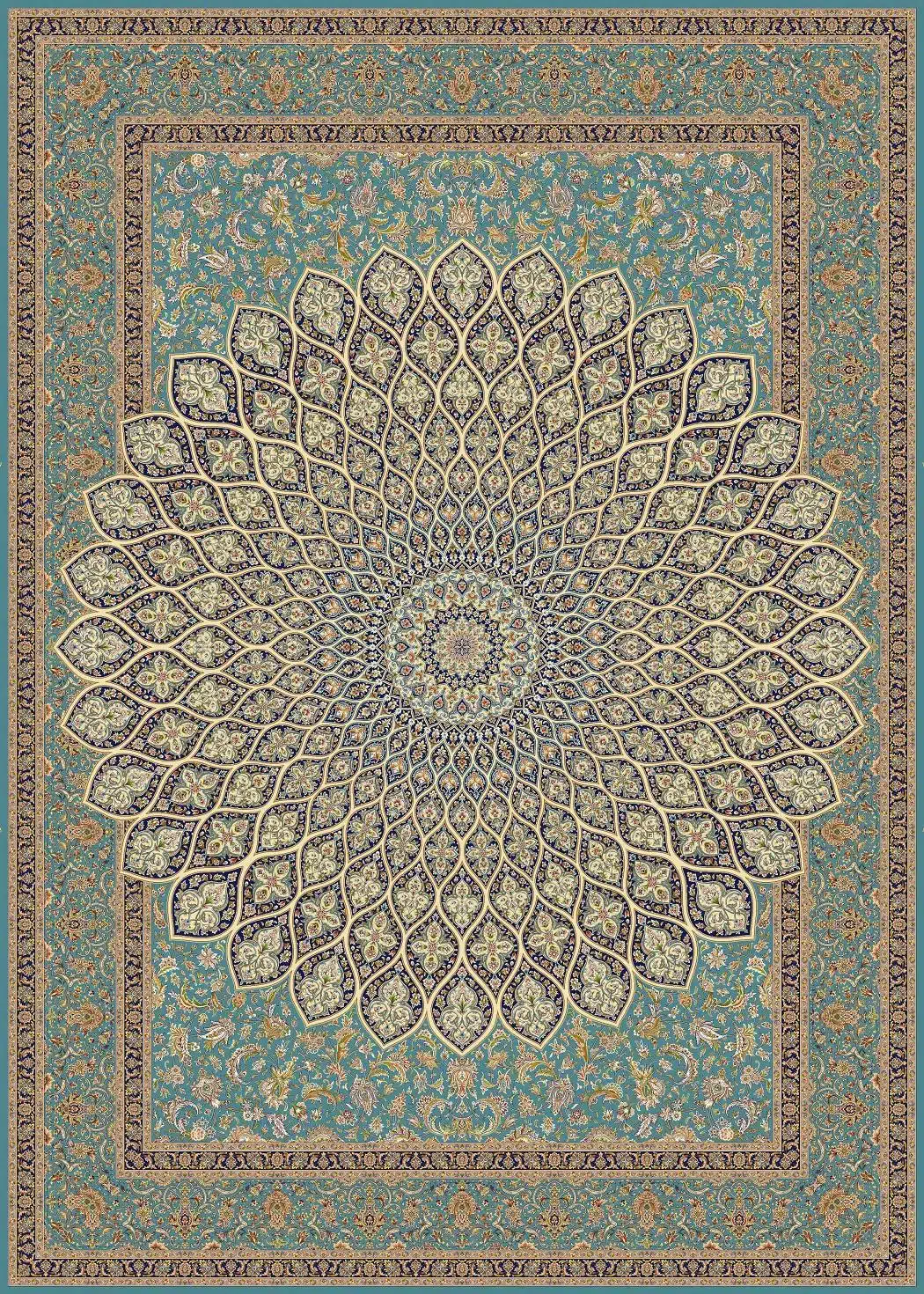 2238_q266_9_1200-copy.jpg Machine Carpet – Kashmir collection – 2238 - Image 1