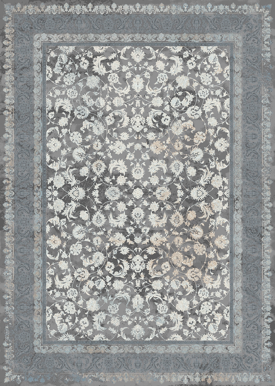 3038-دودی Machine Carpet - Teana Collection - 3038 - Image 1