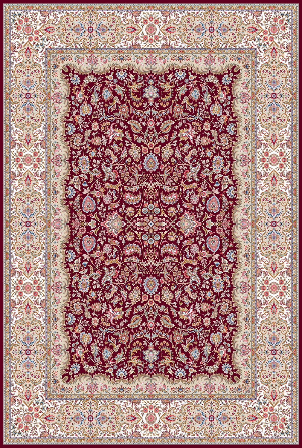 5167-لاکی Machine Carpet - Atlas collection - 5167 - Image 1