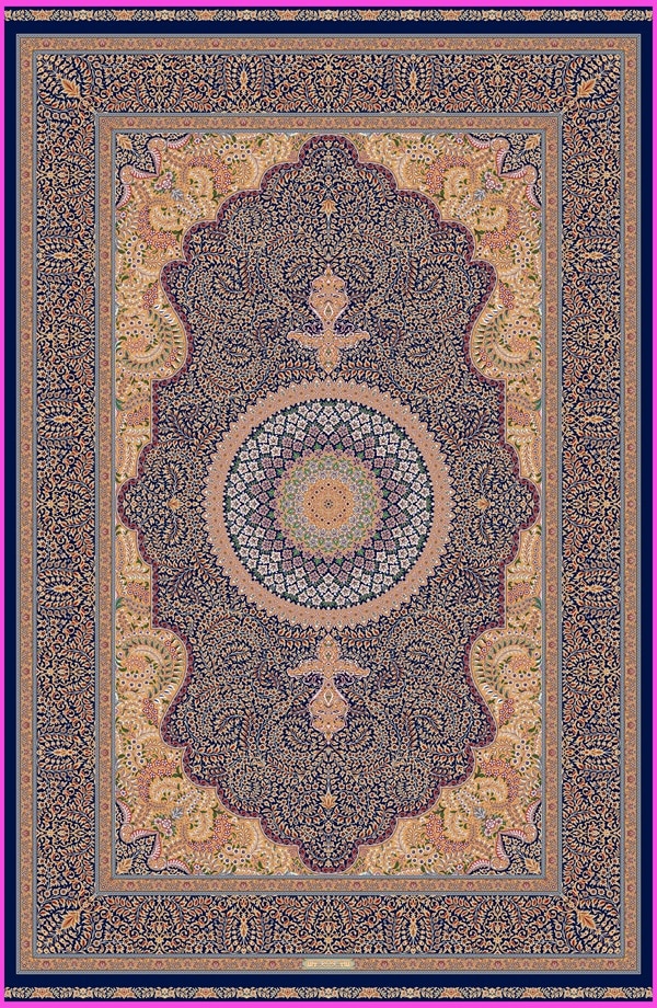 5486_g699_darkblue_darkblue Harir collection - 5486 - Image 1