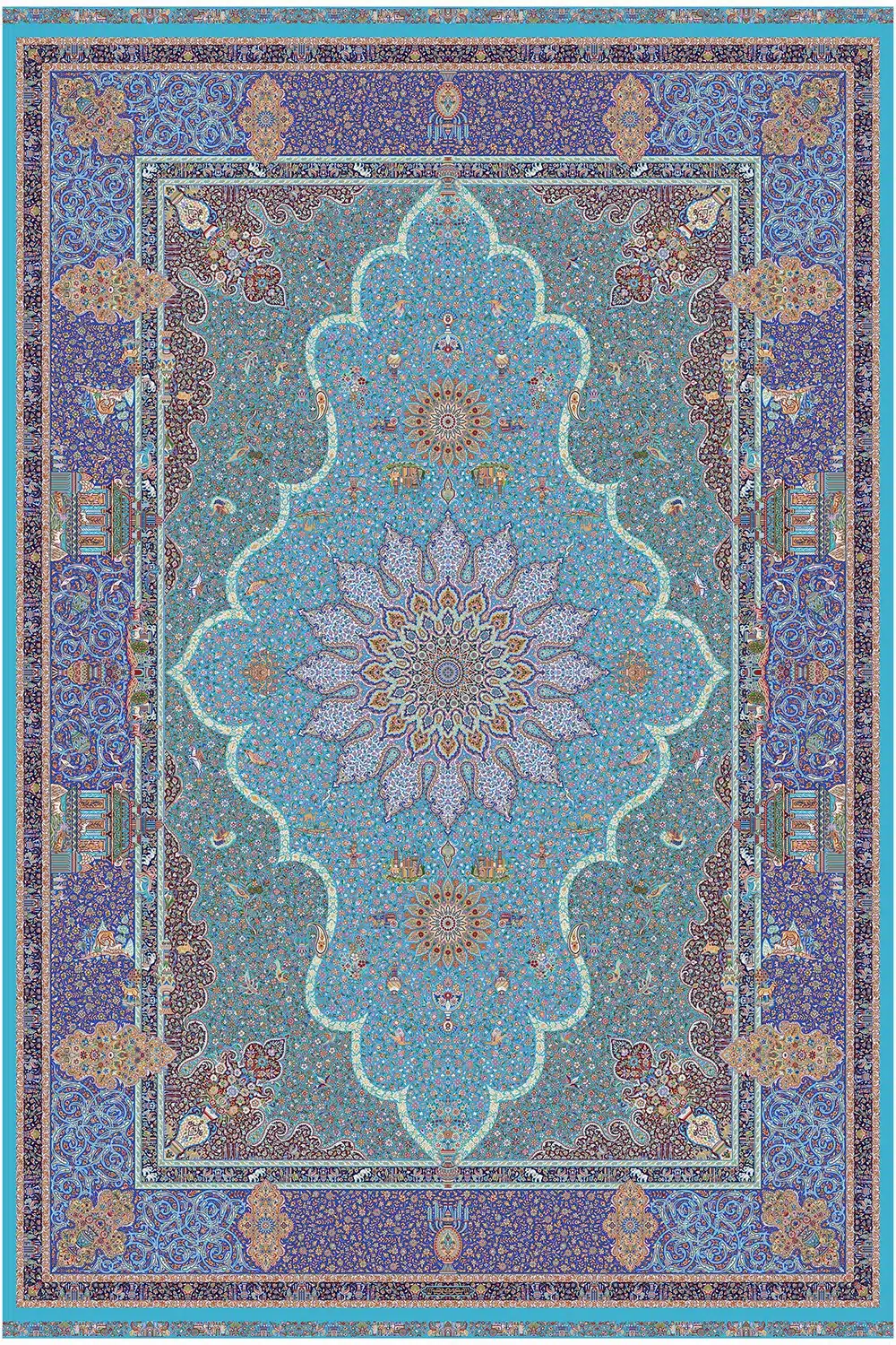 5806-آبی Harir collection - 5806 - Image 1