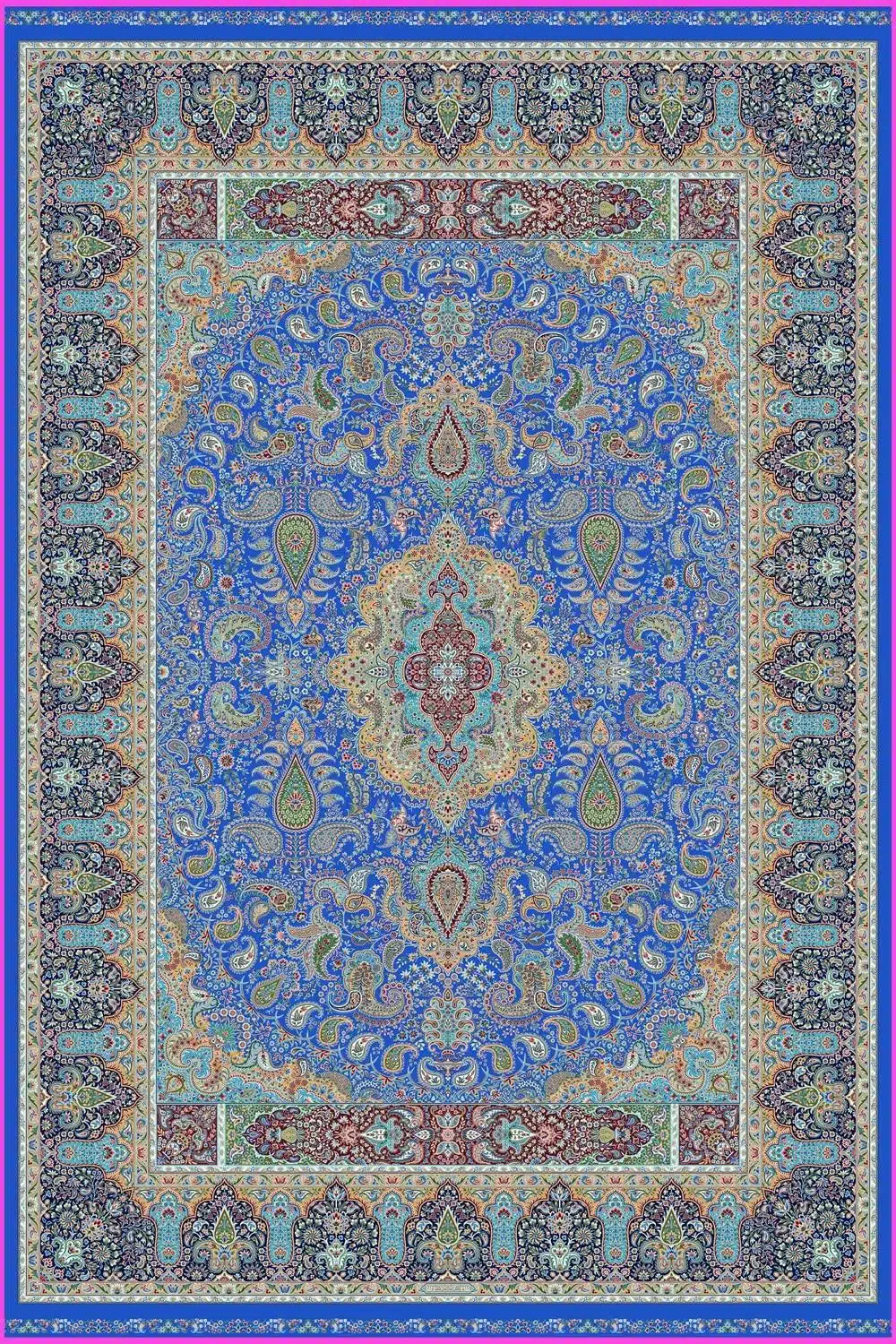 5845_g6s9_blue_dark-blue-1.jpg Harir Plus collection - 5845 - Image 1