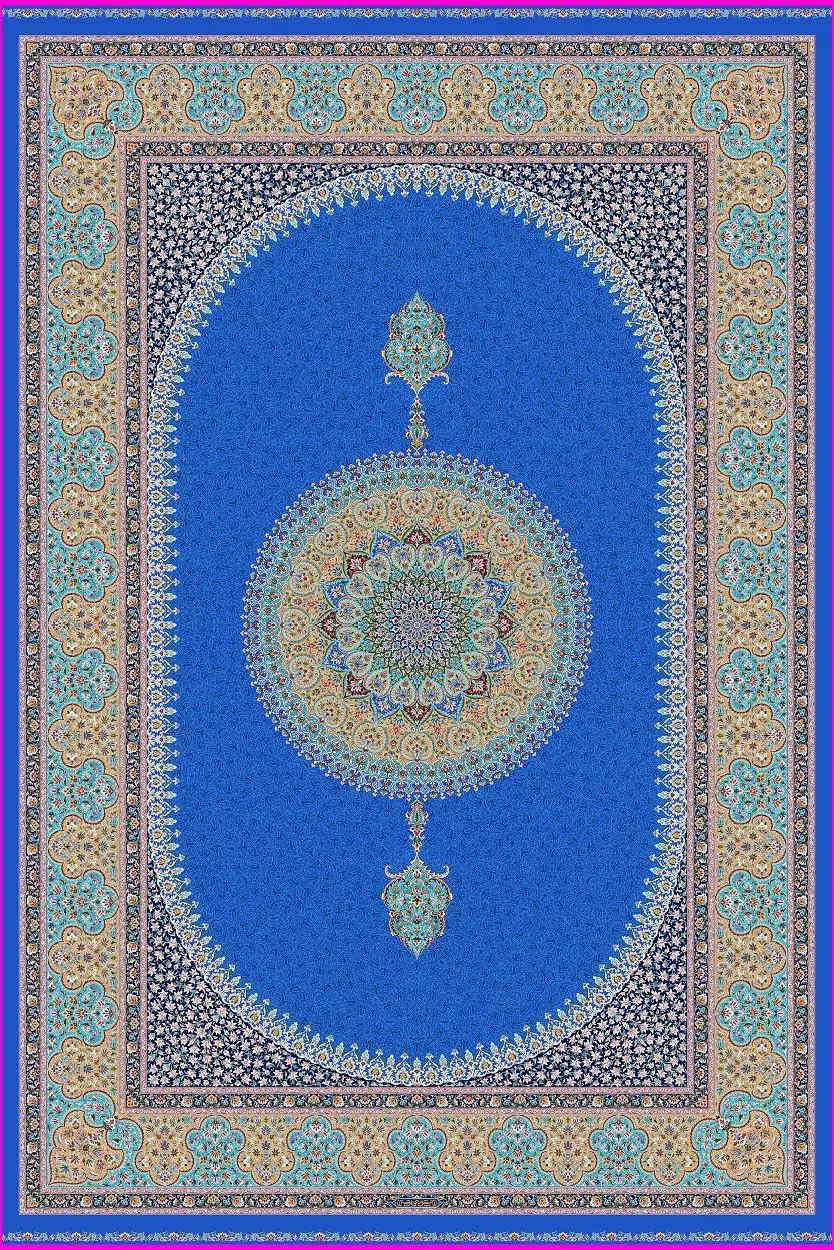 5865_g6s6_blue_light-blue.jpg Harir Plus collection - 5865 - Image 1
