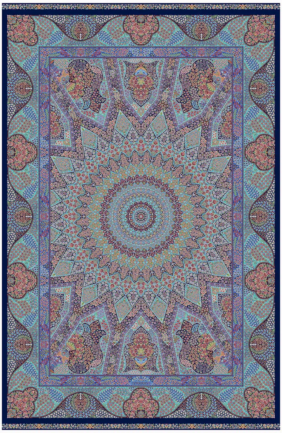 5881-سرمه-ای Harir collection - 5881 - Image 1