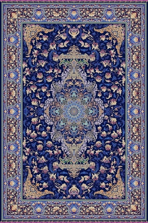 5920_g49s_dark-blue-_blue Harir collection - 5920 - Image 1
